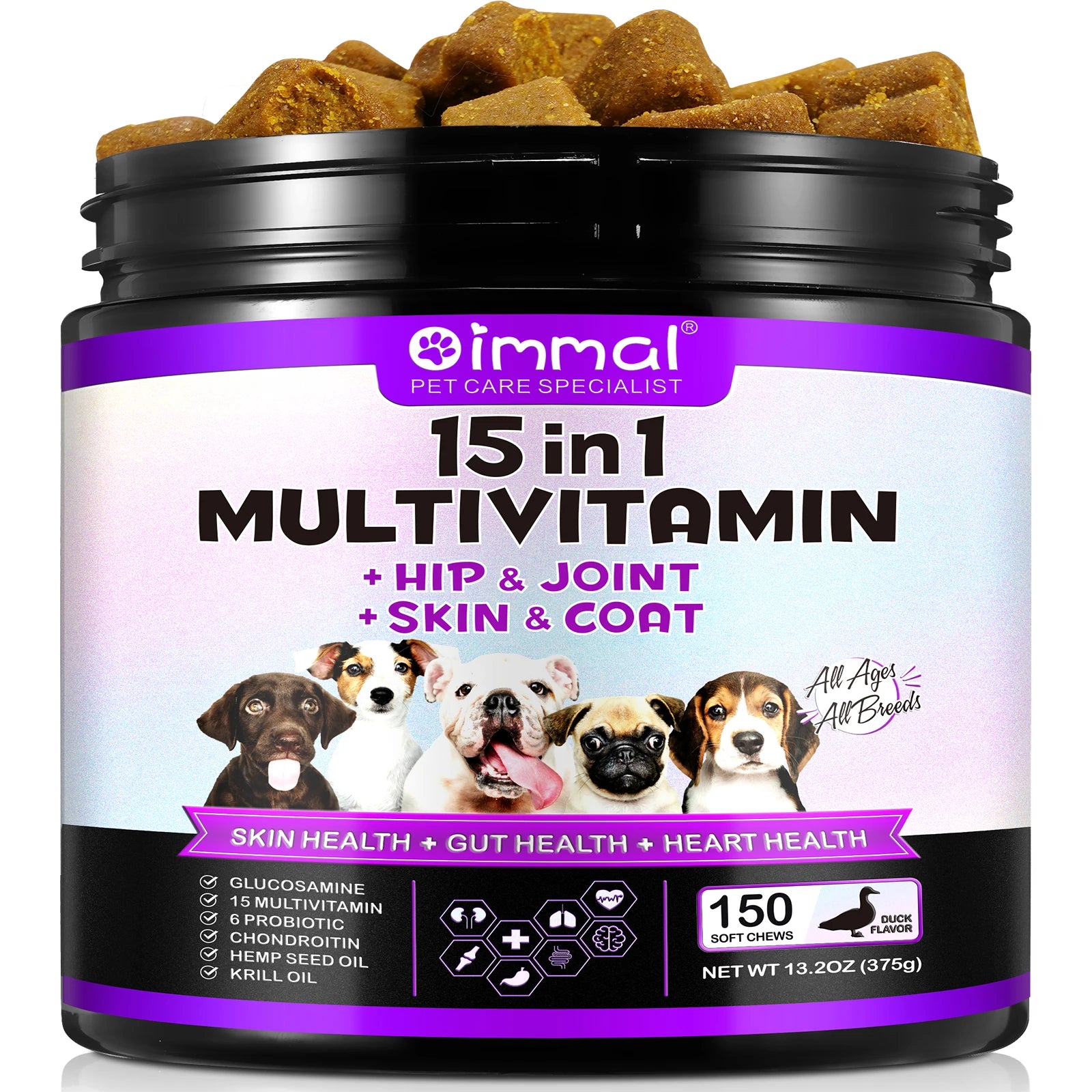 15-in-1 Dog Multivitamin Immunity Snack