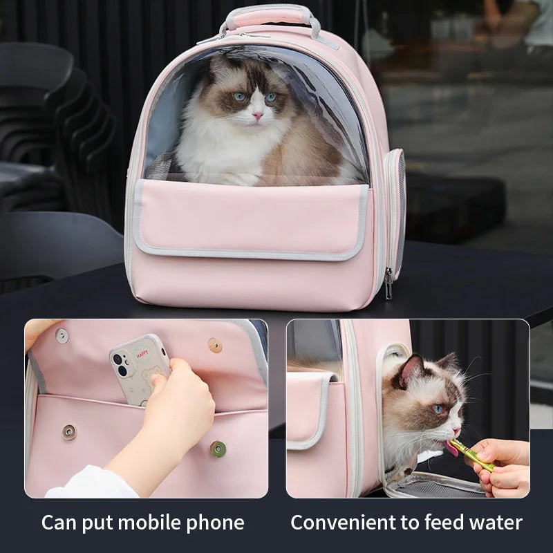 New Luxury Transparent Pet Carrier