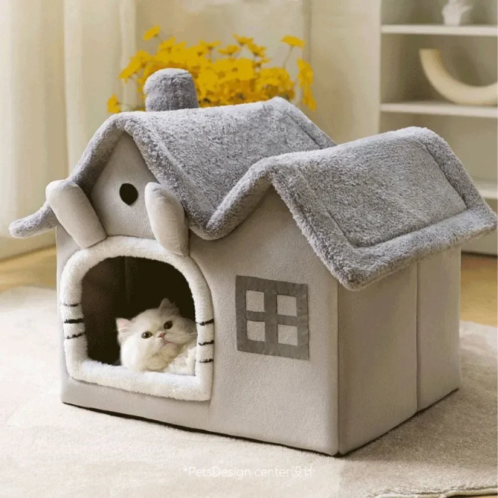 Enclosed Cozy Pet House
