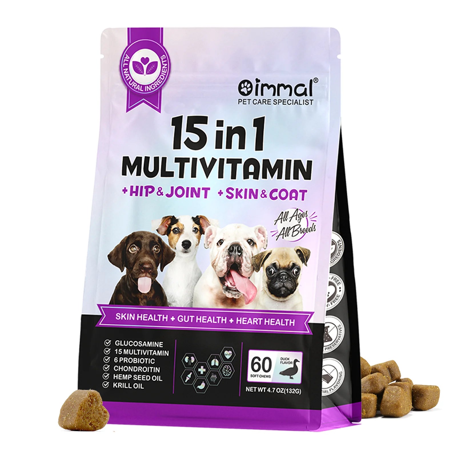 15-in-1 Dog Multivitamin Immunity Snack